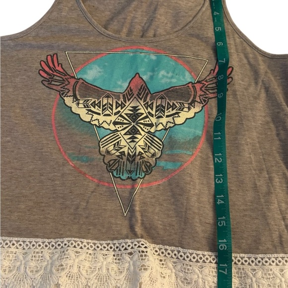Fifth Sun Brown Tan Crop Tank Top Sleeveless - Picture 10 of 14